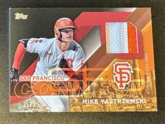Mike Yastrzemski [Red] #CC-MY Baseball Cards 2024 Topps City Connect Swatch Prices