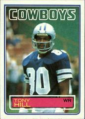 Tony Hill Football Cards 1983 Topps Prices