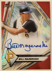 Bill Mazeroski [Red] Baseball Cards 2022 Topps Finest Moments Autographs Prices