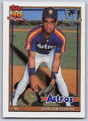 Andujar Cedeno #646 Baseball Cards 1991 Topps Desert Shield Prices