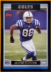 Marvin Harrison [Black] Football Cards 2006 Topps Prices