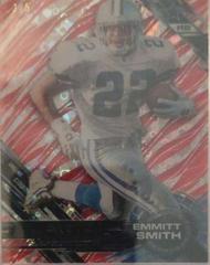 Emmitt Smith [Autograph Red Orbit Diffractor] #50 Football Cards 2015 Topps High Tek Prices