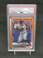 Jordan Lawlar [Orange] #BD-194 Baseball Cards 2021 Bowman Draft Prices
