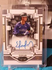 Ezequiel Tovar Baseball Cards 2023 Topps Tier One Break Out Autographs Prices