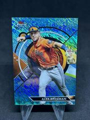 Alex Bregman [Aqua Shimmer] #18 Baseball Cards 2023 Topps Finest Prices