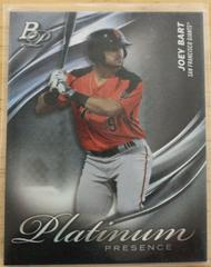Joey Bart #PP-6 Baseball Cards 2019 Bowman Platinum Presence Prices
