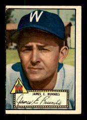 James E. Runnels [Black Back] Baseball Cards 1952 Topps Prices