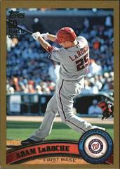 Adam LaRoche #513 Baseball Cards 2011 Topps Prices