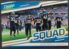 Jacksonville Jaguars #SQ-7 Football Cards 2023 Panini Prestige Squad Prices