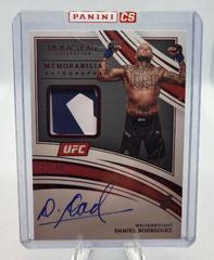 Daniel Rodriguez [Memorabilia Autograph Red] Ufc Cards 2022 Panini Immaculate UFC Prices