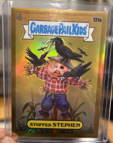 STUFFED STEPHEN [Gold] #131a 2021 Garbage Pail Kids Chrome