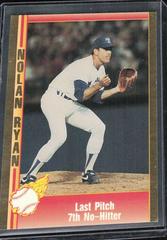 Last Pitch [Gold] Baseball Cards 1991 Pacific Nolan Ryan 7th No Hitter Prices