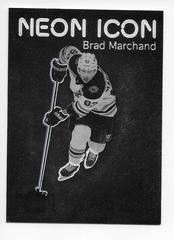 Brad Marchand #NI-19 Hockey Cards 2021 Skybox Metal Universe Neon Icon Prices