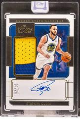 Stephen Curry [Gold] Basketball Cards 2021 Panini One and One Jersey Autographs Prices