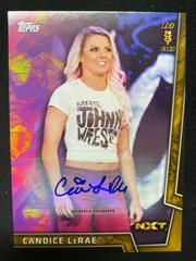 Candice LeRae [Gold Autograph] Wrestling Cards 2018 Topps WWE Women's Division Prices