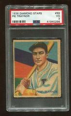 Pie Traynor #99 Baseball Cards 1936 Diamond Stars Prices