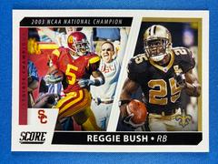 Reggie Bush Football Cards 2021 Panini Score Collegiate Champions Prices