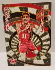 Trae Young #1 Basketball Cards 2022 Panini Court Kings Paint by Number Prices