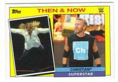 Christian #6 Wrestling Cards 2015 Topps Heritage WWE Then & Now Prices
