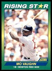 Mo Vaughn Baseball Cards 1992 Score Rising Stars Prices