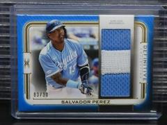 Salvador Perez #DPC-SP Baseball Cards 2023 Topps Definitive Patch Collection Prices