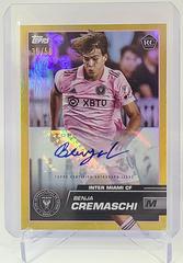 Benja Cremaschi [Autograph Gold] #112 Soccer Cards 2023 Topps MLS Prices