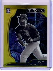 Luis Gil [Gold] #7 Baseball Cards 2022 Panini Chronicles Titan Prices