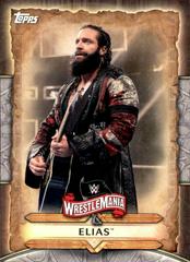 Elias #WM-22 Wrestling Cards 2020 Topps WWE Road to WrestleMania Roster Prices