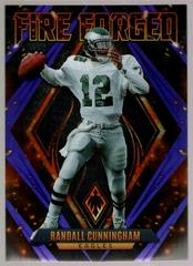 Randall Cunningham [Purple] Football Cards 2022 Panini Phoenix Fire Forged Prices