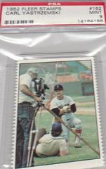 Carl Yastrzemski Baseball Cards 1982 Fleer Stamps Prices