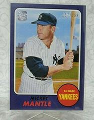 Mickey Mantle #38 Baseball Cards 2021 Topps x Mickey Mantle Prices