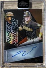 Jake Cronenworth [Orange Refractor] #SFA-JC Baseball Cards 2021 Topps Chrome Black Super Futures Autographs Prices