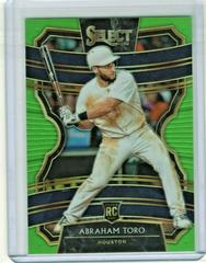 Abraham Toro [Neon Green] #6 Baseball Cards 2020 Panini Select Prices