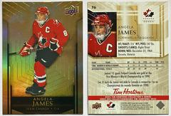 Angela James #76 Hockey Cards 2023 Upper Deck Tim Hortons Legends Prices