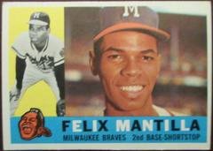 Felix Mantilla #19 Baseball Cards 1960 Topps Prices