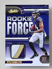 Kyle Hamilton [Gold] Football Cards 2022 Panini Absolute Rookie Force Prices