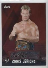 Chris Jericho #C15 Wrestling Cards 2010 Topps WWE Championship Material Prices