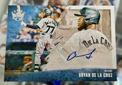 Bryan De La Cruz #DKS-BC Baseball Cards 2022 Panini Diamond Kings DK Signatures Prices