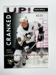 Mario Lemieux [Pink] #CU-ML Hockey Cards 2022 Upper Deck Synergy Cranked Up Prices