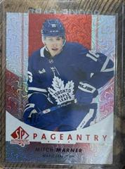 Mitch Marner [Red] #P-24 Hockey Cards 2022 SP Authentic Pageantry Prices