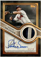 Dansby Swanson #TRAP2-DS Baseball Cards 2023 Topps Series 2 Reverence Autograph Patch Prices