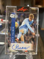 Cole Palmer [Blue] Soccer Cards 2022 Pro Set Autographs Prices