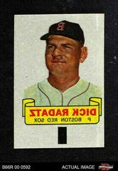 Dick Radatz Baseball Cards 1966 Topps Rub Offs Prices