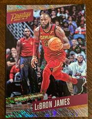 LeBron James [Rain] #16 Basketball Cards 2017 Panini Prestige Prices