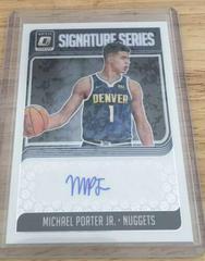 Michael Porter Jr. #MPJ Basketball Cards 2018 Panini Donruss Optic Signature Series Prices