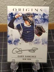 Gary Sanchez [Silver Ink] #OASI-GZ Baseball Cards 2021 Panini Chronicles Origins Autographs Prices