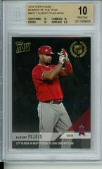 Albert Pujols Baseball Cards 2018 Topps Now Moment of the Year Prices