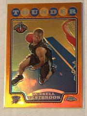 Russell Westbrook [Orange Refractor] Basketball Cards 2008 Topps Chrome Prices