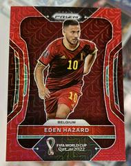Eden Hazard [Red Mojo] Soccer Cards 2022 Panini Prizm World Cup Prices