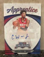 Christian Wood [Blue] Basketball Cards 2021 Panini Chronicles Apprentice Signatures Prices